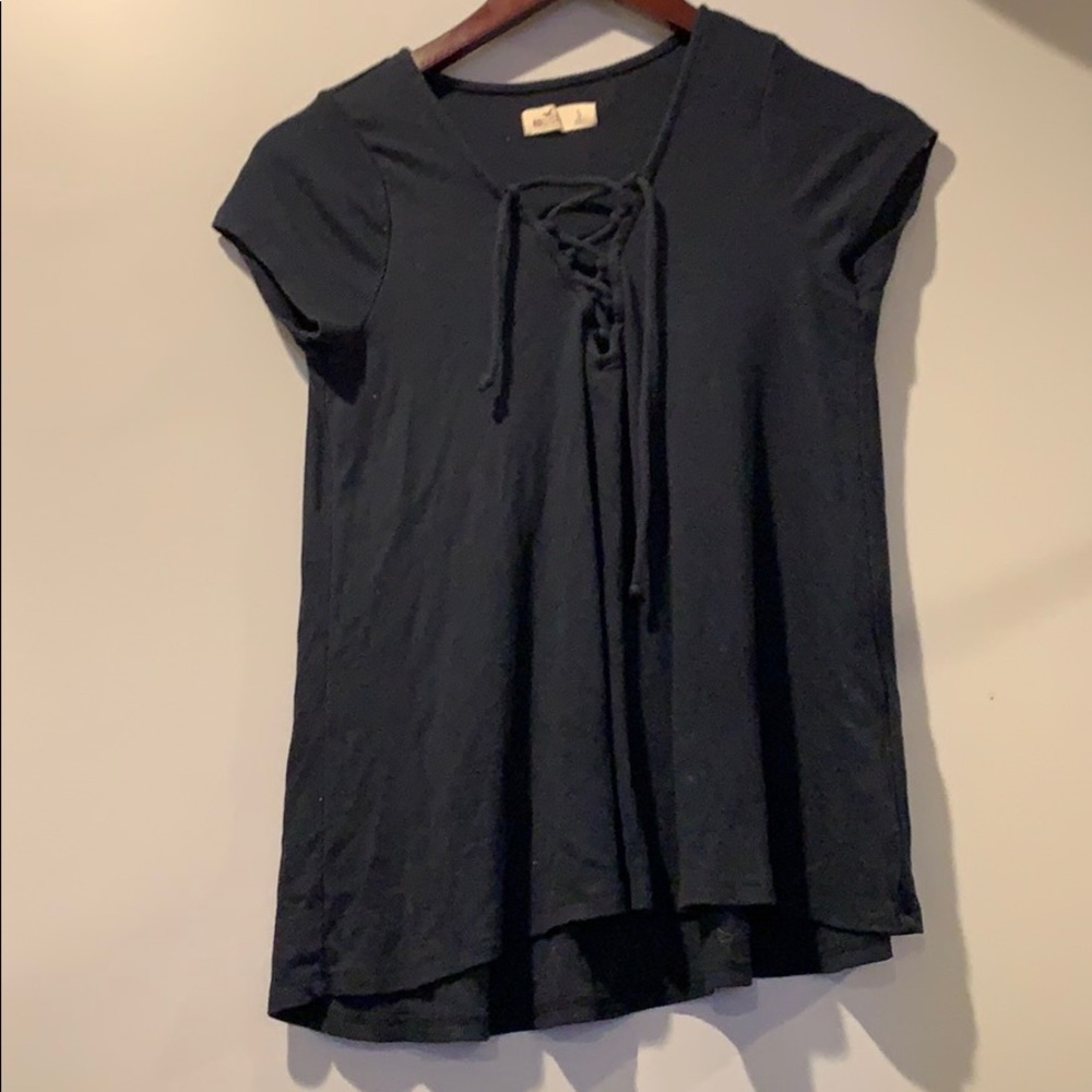 Cute tie up shirt from Hollister!!